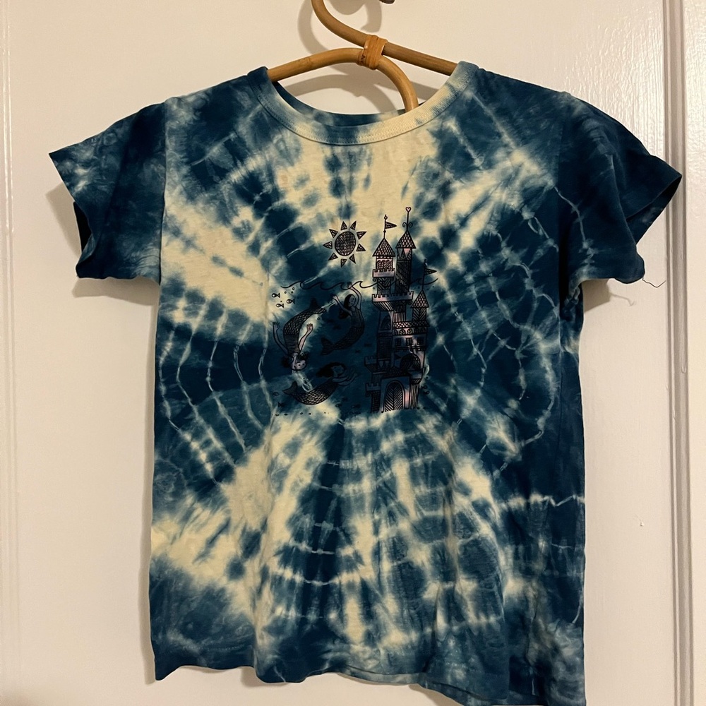 Kids Tie-Dye Castle Graphic Tee